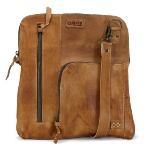 BedStu Tan Rustic Aiken Crossbody Bag - Picture 3 of 9